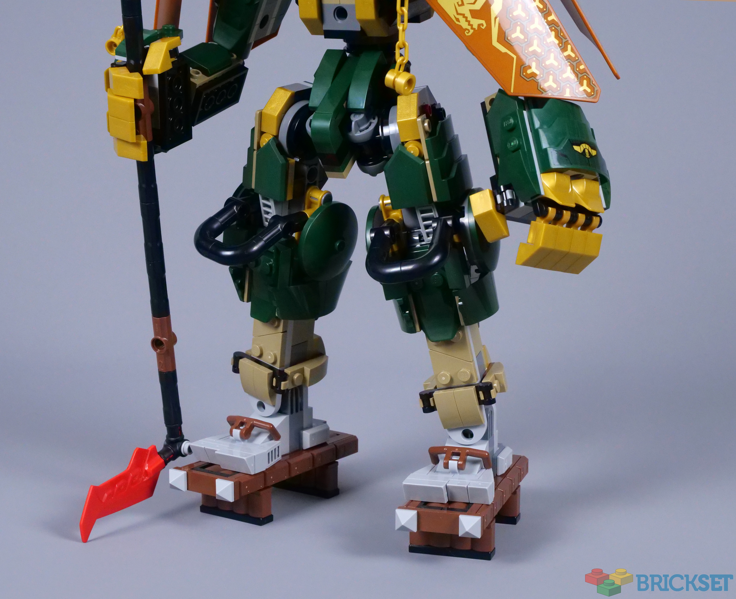 LEGO Ninjago 71794 Lloyd and Arin's Ninja Team Mechs review | Brickset